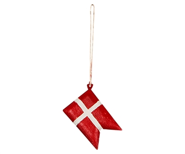 MAILEG metalflag med navn 